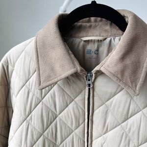 Uniqlo C Pufftech Blouson Jacket in Beige